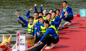 龙舟逐浪竞巅峰 鏖战宿州创佳绩 200米直道竞速 亳州、六安分揽双冠